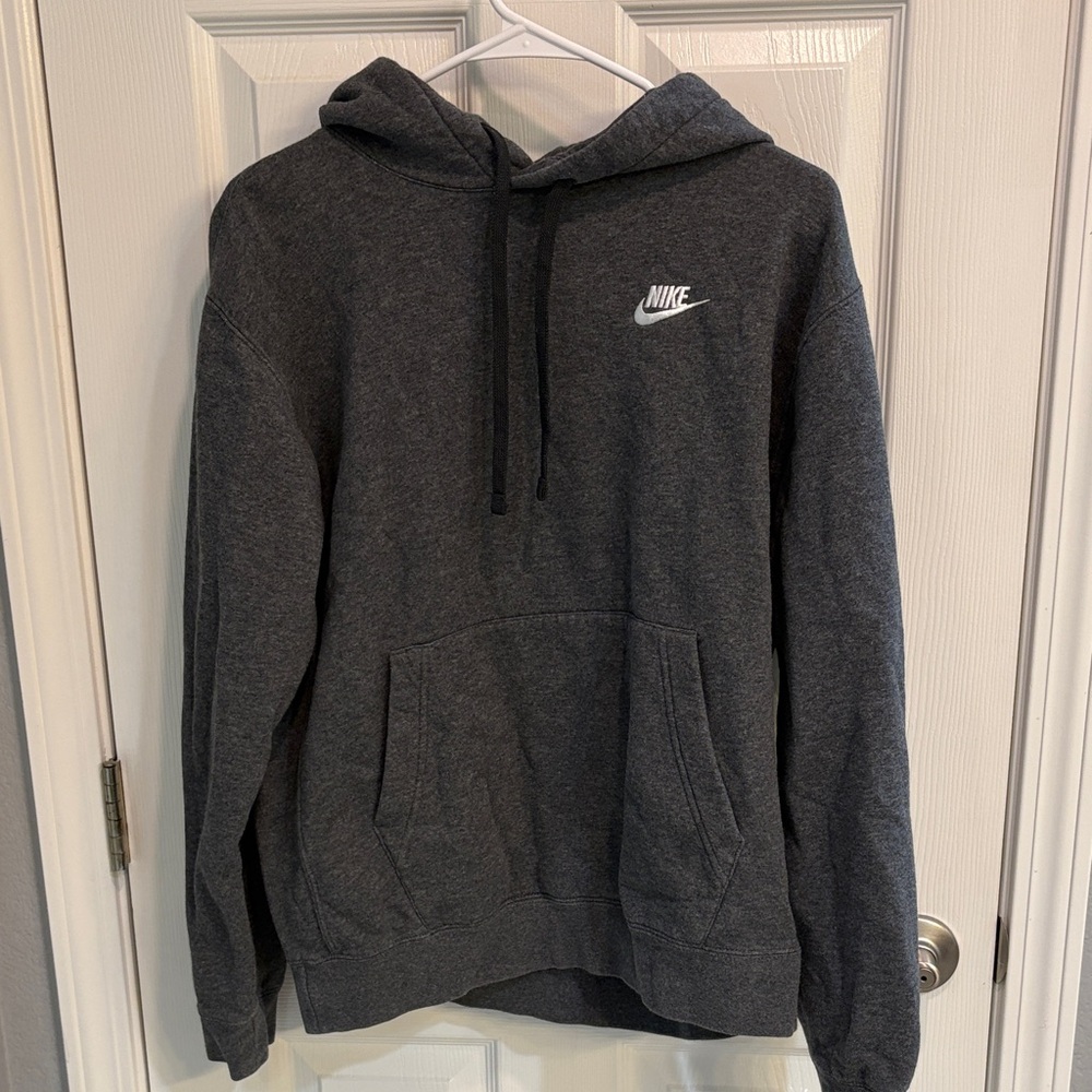 Nike Men's Charcoal Hoodie